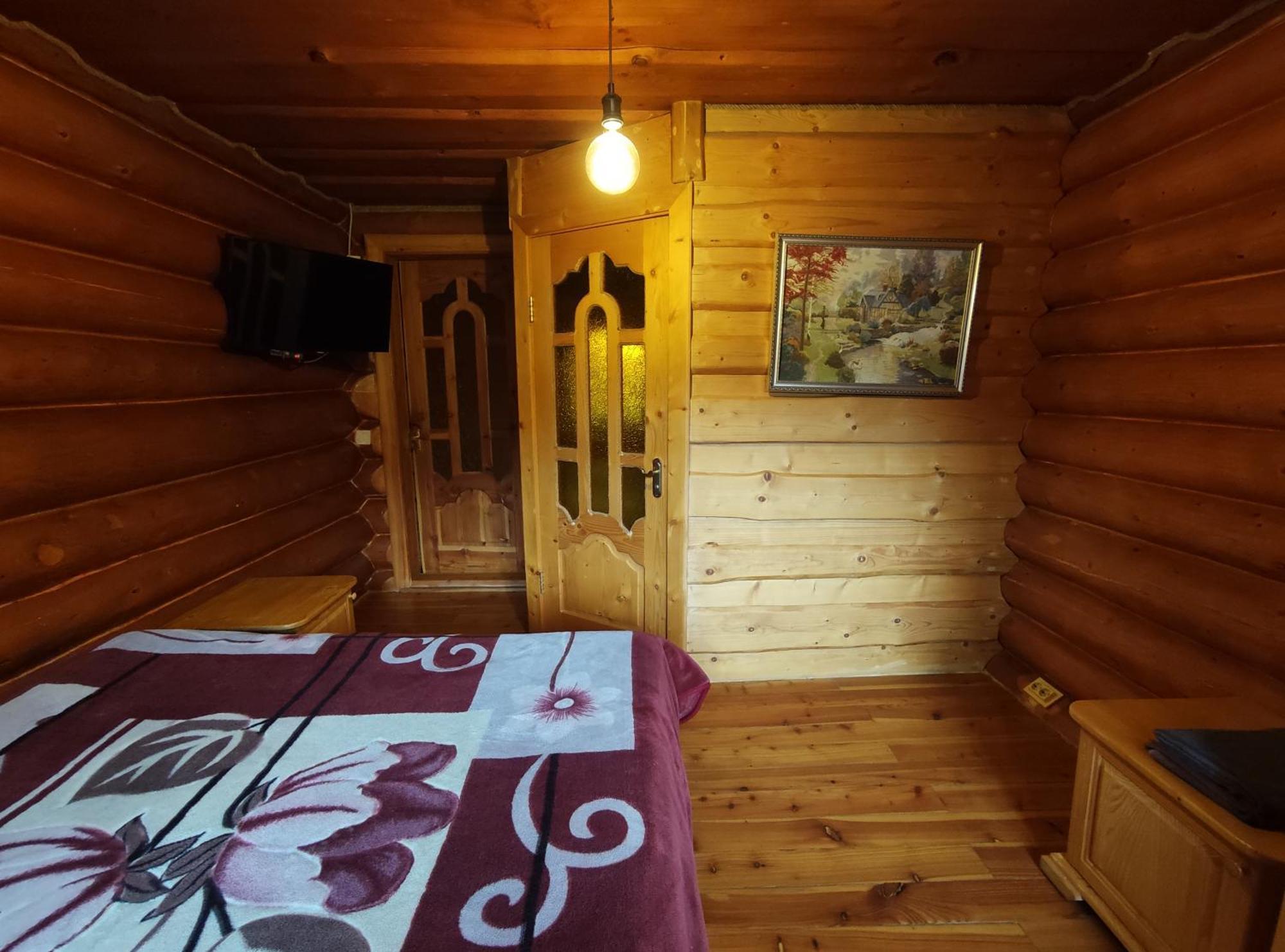 дерев'яний казка Деревянный коттедж